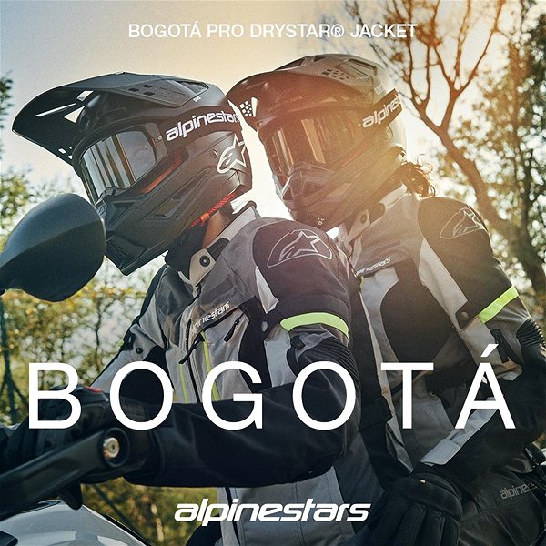 ALPINESTARS BOGOTA PRO DRYSTARS motorcycle jacket, black, 2024, size 5XL.