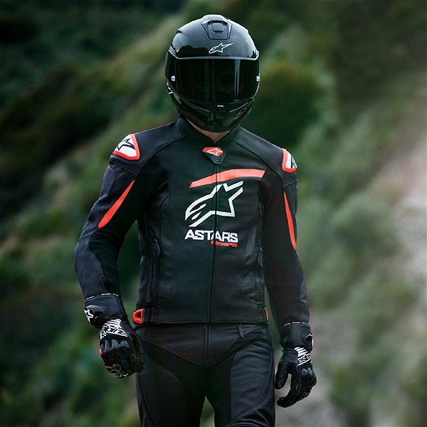 Bunda na motorku ALPINESTARS GP PLUS R 4 AIRFLOWS, černá/červená fluo/bílá, 2024 ...