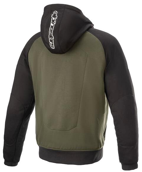 Bunda na motorku ALPINESTARS CHROME SPORT HOODIES, zelená, 2024 ...