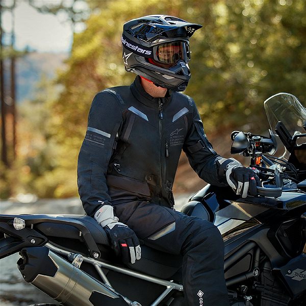 Bunda na motorku ALPINESTARS ST-7 GORE-TEXS, černá/tmavě šedá, 2024 ...