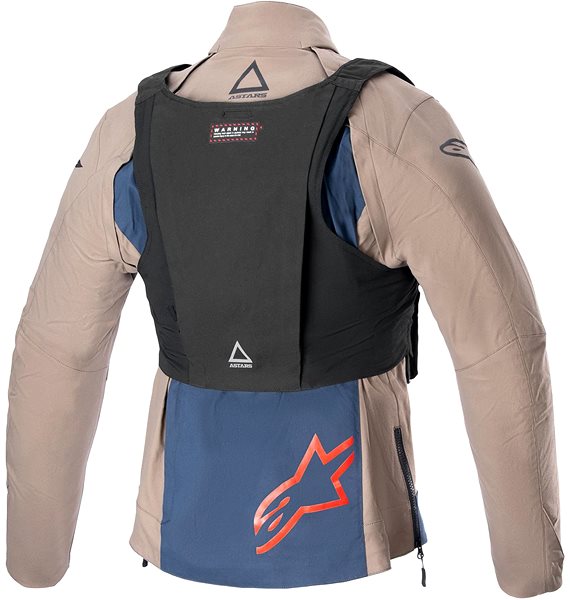 Motoros kabát Alpinestars Techduras fekete/barna/sötétkék, 2024 ...