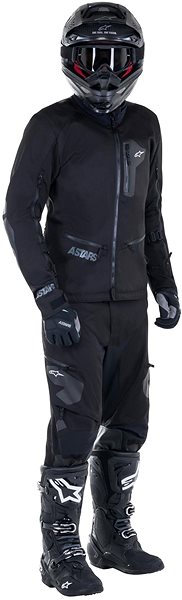 Motorkárska bunda ALPINESTAR VENTURE XT, TECH-AIR 5 kompatibilné S, čierna/čierna, 2024 ...