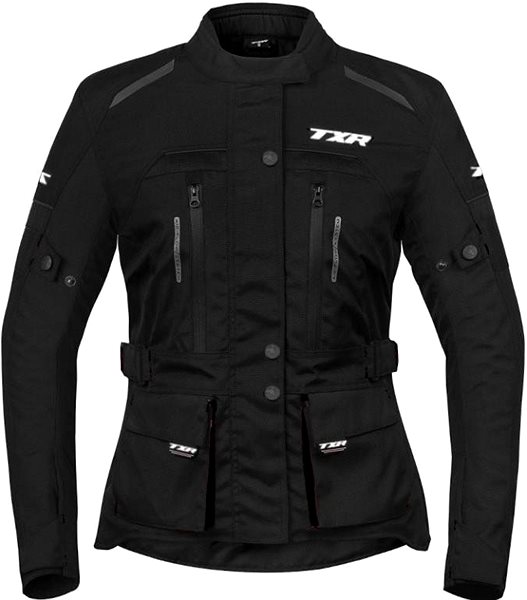 Motorkárska bunda TXR Visper čierna veľ. 10XL ...