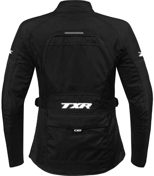 Motorkárska bunda TXR Visper čierna veľ. 10XL ...