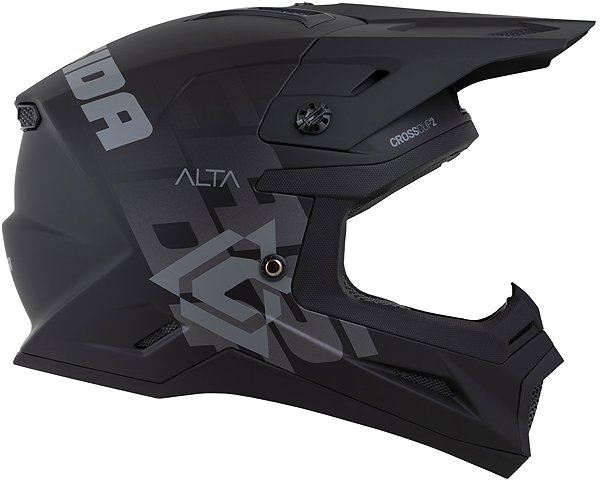 CASSIDA Cross Cup 2 Alta motorcycle helmet matt black/dark grey 2025, size XL