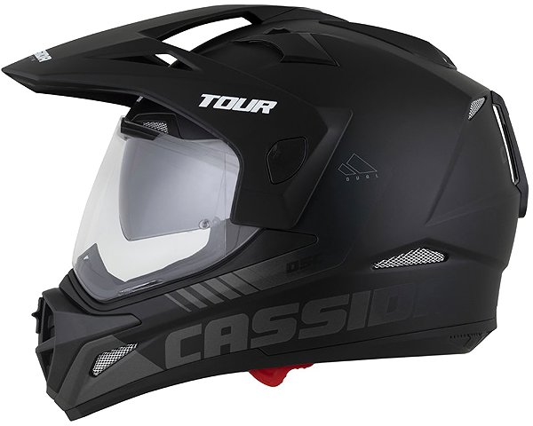 Prilba na motorku CASSIDA prilba Tour 2,0 Dual čierna matná/sivá 2025, veľkosť M ...