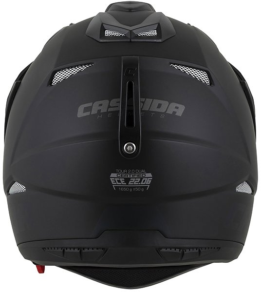 Prilba na motorku CASSIDA prilba Tour 2,0 Dual čierna matná/sivá 2025, veľkosť M ...