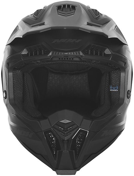 Prilba na motorku NOX prilba N634 2025 čierna matná, veľ. 2XL ...