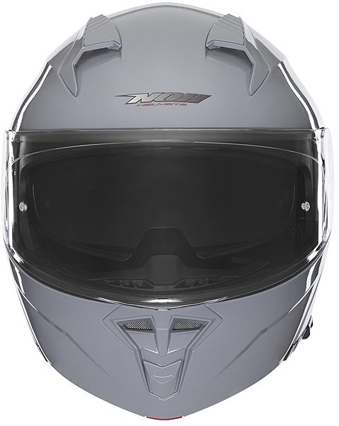 NOX N968 2025 motorcycle helmet, grey, size L.