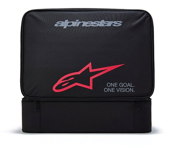 ALPINESTARS goggle case SUPERTECH VISION goggle case (black/red, capacity 4 pcs goggles and accessories) .