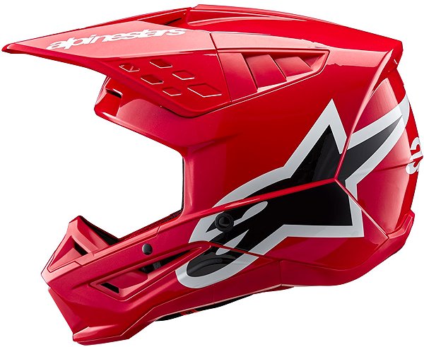 Prilba na motorku ALPINESTARS Prilba S-M5 CORP, (červená) 2027 veľ. S ...