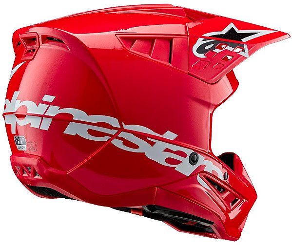 Prilba na motorku ALPINESTARS Prilba S-M5 CORP, (červená) 2027 veľ. S ...