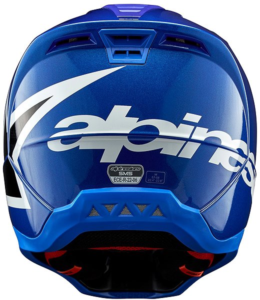 Prilba na motorku ALPINESTARS prilba S-M5 CORP, 2025, modrá ...