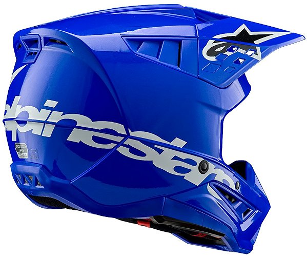 ALPINESTARS S-M5 CORP, 2025 motorcycle helmet, blue, size M.