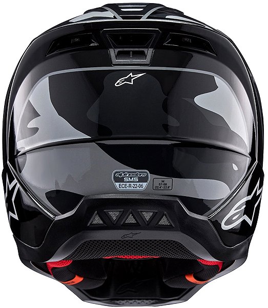 Prilba na motorku ALPINESTARS prilba S-M5 ROVER 2, 2025, čierna/strieborná ...