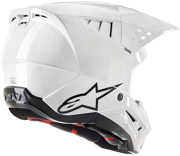 Helma na motorku ALPINESTARS přilba S-M5 SOLID, 2025, bílá, vel. 2XL ...