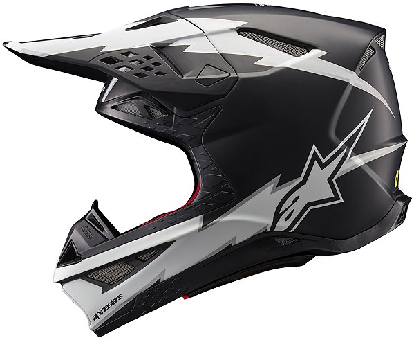 Motoros sisak ALPINESTARS SUPERTECH S-M10 AMPRESS bukósisak, 2026, matt fekete/fehér, XL ...