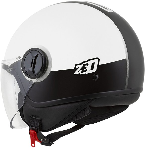 Prilba na motorku ZED C35 2025, biela/čierna, veľ. XL ...