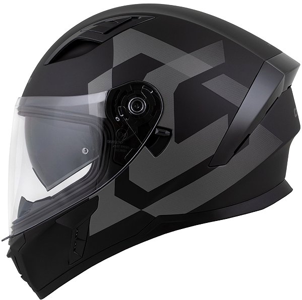 Prilba na motorku CASSIDA Orbit Grind 2025, čierna matná/sivá, veľ. XS ...