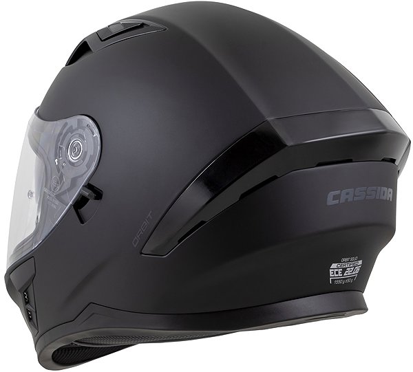 Motoros sisak CASSIDA Orbit Solid 2025, matt fekete/ fekete, L ...
