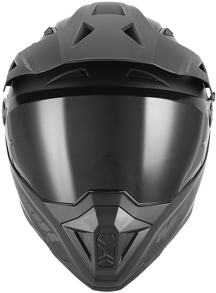 NOX N350 2026 motorcycle helmet, matt black, size XL.