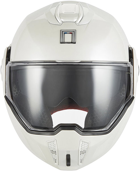 NOX PREMIUM SPINNER 2026 helmet, white, size M.