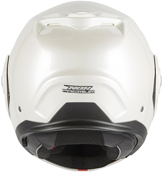 NOX PREMIUM SPINNER 2026 helmet, white, size M.