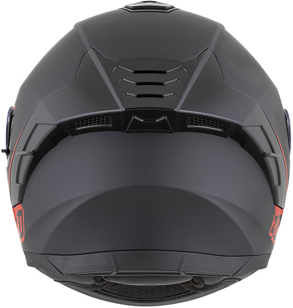 Motoros sisak ZED K40 sisak, 2026, matt fekete/piros, XL ...