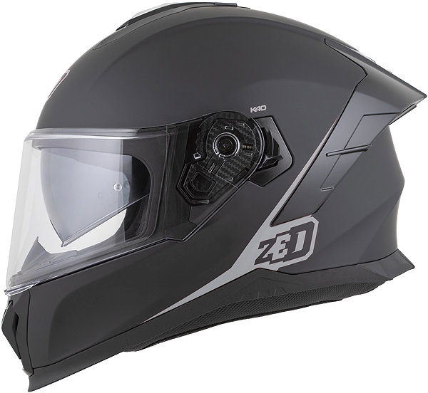 Motoros sisak ZED K40 sisak, 2026, matt fekete/sötétszürke, XL ...