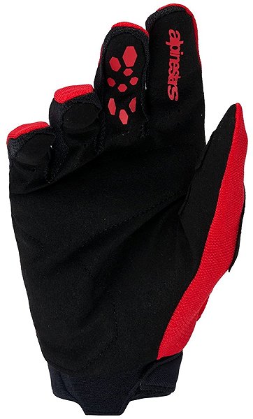 ALPINESTARS FULL BORE V2 2026 motorcycle gloves, red/black/white, size XL.