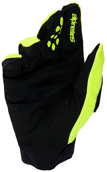 Motoros kesztyű Alpinestars FULL BORE V2 kesztyű, 2026, fluo sárga/fekete, méret L ...