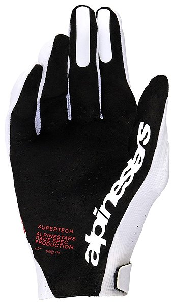 Rukavice na motorku ALPINESTARS rukavice SUPERTECH MX 2026, biela/čierna/červená, veľ. XL ...