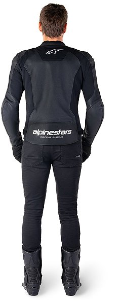 Motoros kabát Alpinestars FASTER 3 AIRFLOW, fekete/fehér, 2025, méret 54 ...