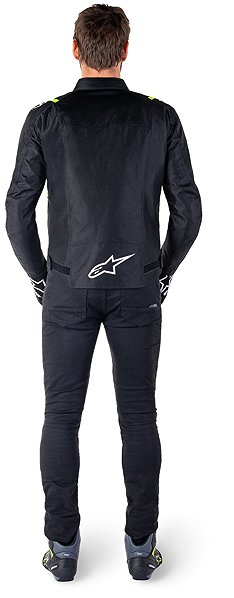 Motoros kabát Alpinestars T-SPS 2 WATERPROOF, fekete/fehér/fluo sárga, 2025, M ...