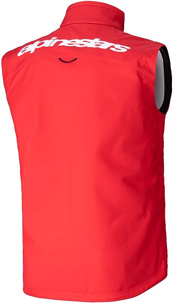 Motoros kabát Alpinestars TECHSTAR SOFTSHELL mellény, piros, 2025, M ...
