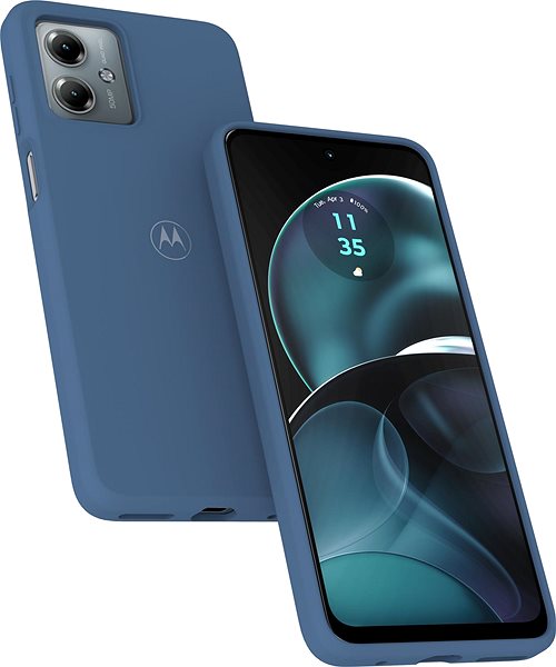 Handyhülle Motorola Schutzhülle für Motorola Moto G14 Dusk Blue ...
