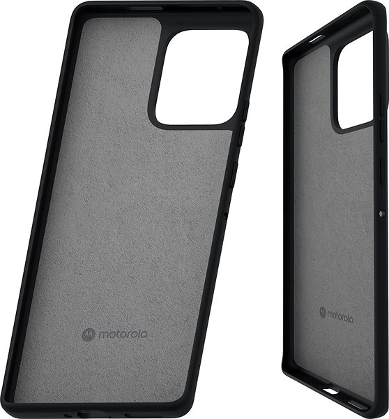 Kryt na mobil Motorola ochranné puzdro Edge 40 Pro Black ...