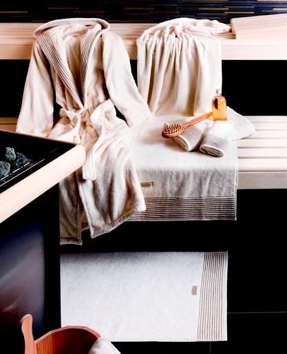 Župan Möve Dlhý bavlnený župan s kapucňou MÖVE – WELLNESS, M ...