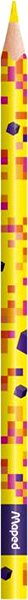 Coloured Pencils MAPED Pixel Party, triangular, 12 colours ...
