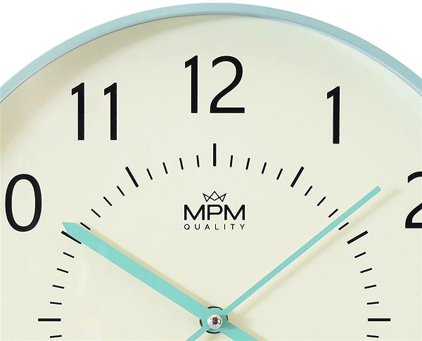 Wall Clock MPM Tamara - green ...