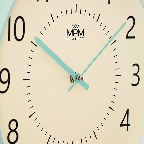 Wall Clock MPM Tamara - green ...