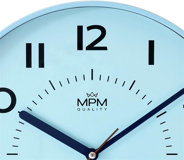 Wall Clock MPM Heikki - blue ...