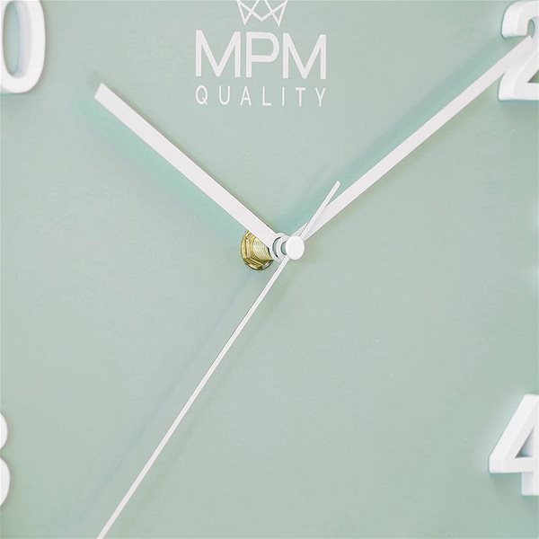 Wall Clock MPM Rivera - green ...