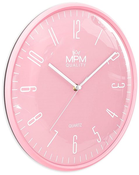 Wall Clock MPM Tussimi - pink ...