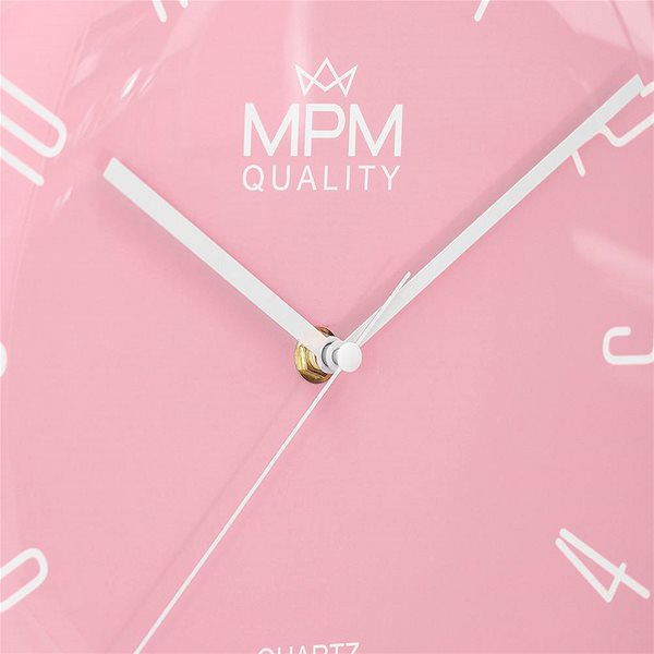Wall Clock MPM Tussimi - pink ...