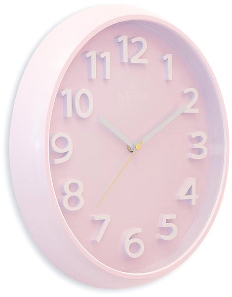 Wall Clock MPM Tahira - purple ...