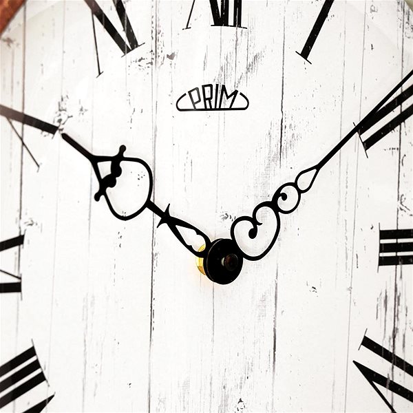 Wall Clock PRIM Antik - white ...