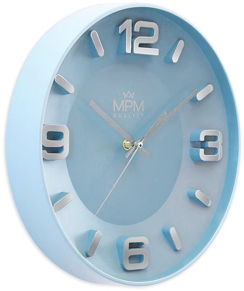 Wall Clock MPM Gauri - blue ...