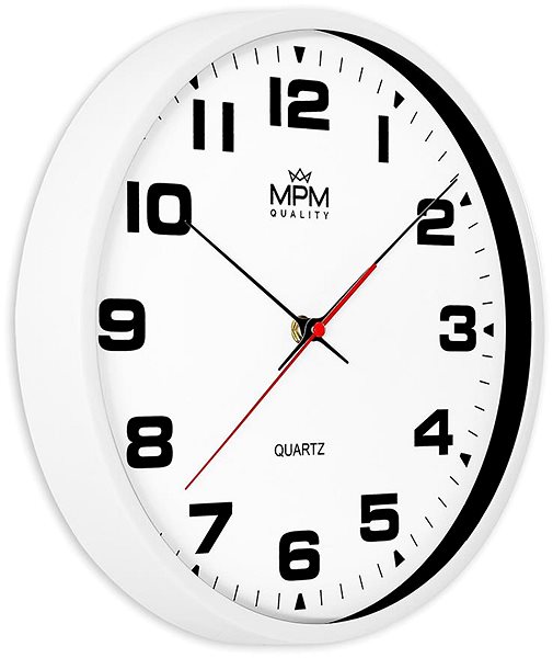 Wall Clock MPM Lina - white ...