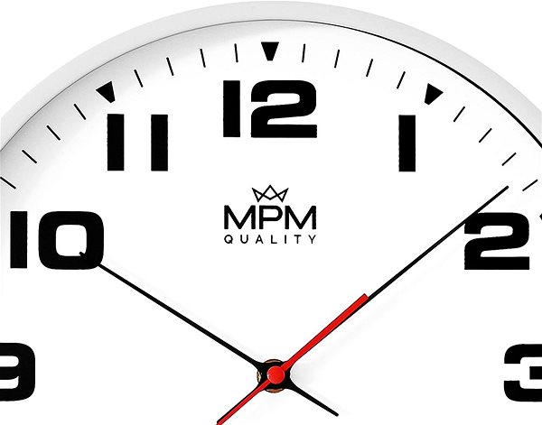 Wall Clock MPM Lina - white ...